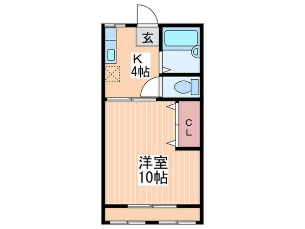 日野ビルの物件間取画像